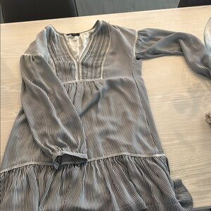 Banana Republic Monochrome Striped Top